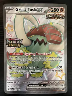 Great Tusk EX 072 Scarlet & Violet Promo Oversized/Jumbo Card - Image 1