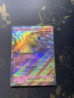 Mimikyu EX SVP004 - Black Star Promo - Pokemon Card TCG - Image 1