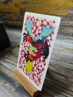 Meowstic - 2013 Yveltal Pokemon Y Poker Deck - Pokemon XY Playing Card - Image 4