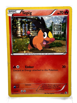 Tepig Holo 3/12 Pokemon Card 2011 McDonalds Promo MP - Image 1