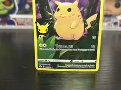 Pikachu #05/25 - Celebrations 25th Anniversary - Full Art Pokemon Card - Image 3