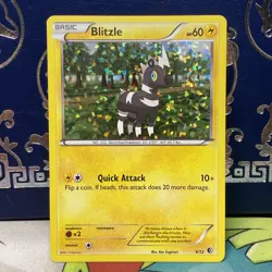 Pokemon TCG Blitzle McDonald's Promos Holo Card 6/12 LP - Image 1
