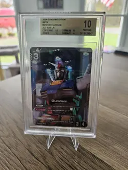 Gundam ST01-001 LR+ Alt Art RX 78 - Gundam Card Game BETA (English) - BGS 10 - Image 2