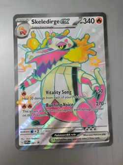 Skeledirge ex (SVP 081) Black Star Promo Holo- JUMBO - Brand New Pokemon Card - Image 1