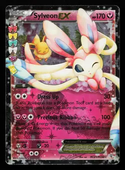 Sylveon EX RC21/RC32 Ultra Rare Generations Radiant Collection Pokemon Card - Image 1