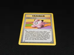 👾 CLEFAIRY DOLL TRAINER CARD RARE NON-HOLO | 1999 Pokemon Base Set - Image 3