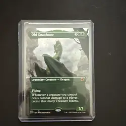Old Gnawbone (Borderless) - Near Mint MTG Adventures in the Forgotten Realms - Image 1
