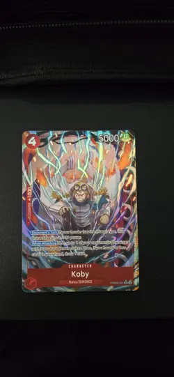 Koby PRB02-001 Alt Art - One Piece Card Game - Image 1