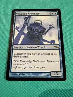 Vedalken Archmage - Mirrodin - MTG - Magic the Gathering - Image 1