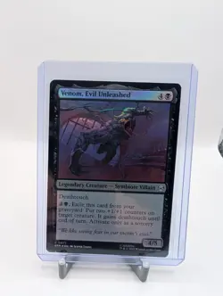 Venom, Evil Unleashed [Foil] #71 Magic Marvel Spider-Man - Image 1