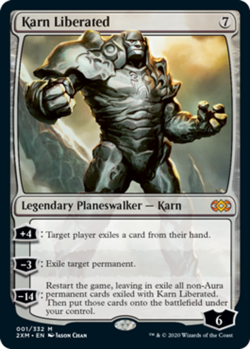 [1x] Karn Liberated Near Mint, English Double Masters MTG Magic - Image 1