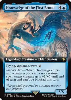 Hraesvelgr of the First Blood (Extended Art) - Commander: Final Fantasy Regular - Image 1