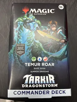 MTG Tarkir: Dragonstorm Temur Roar Commander Deck Sealed - Image 3