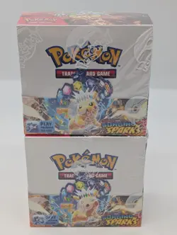 Lot of (2) Pokemon TCG Surging Sparks Booster Boxes SEALED NEW SSP - Image 1