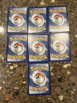 LOT OF 7 (SEVEN) Kabu (Secret) 77/73 Champions Path Holo Rainbow Pokemon - Image 3
