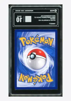Pokemon PCG 10 GEM MINT Eevee & Snorlax GX RR 2023 103/150 CSM2cC S.Chinese - Image 2