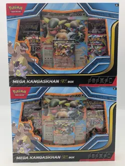 LOT of (2) Pokemon Mega Kangaskhan ex Boxes Factory Sealed - Image 1