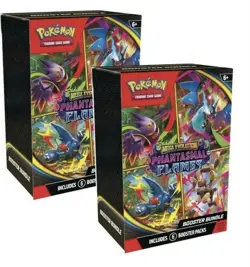 Phantasmal Flames Booster Bundle Pokemon TCG Sealed Box IN HAND - Lot of 2 - NEW - Image 1