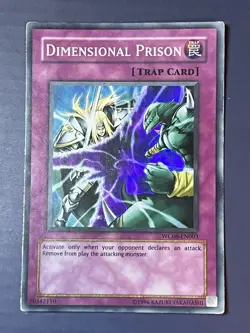 Yugioh Dimensional Prison WC08-EN003 Super Rare Unlimited HP - Image 1