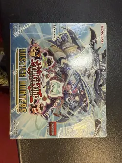 Yugioh Justice Hunters Booster Box 1st Edition Factory Sealed 24 Packs! - Image 1