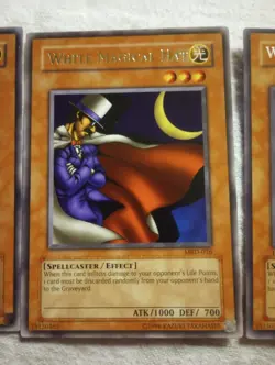 White Magical Hat Unlimited/1st Edition Rare MRD-016 X3 - Image 4