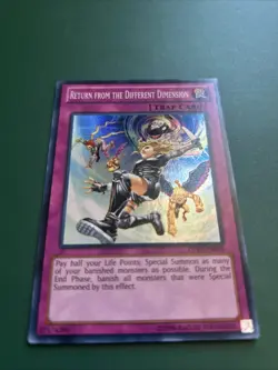 Yu-Gi-Oh! Return from the Different Dimension DPKB-EN038 - Kaiba Unlimited NM - Image 1