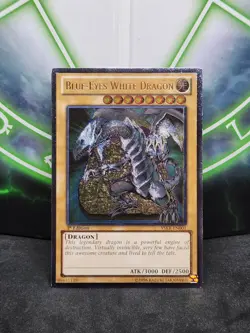 Yugioh Blue Eyes White Dragon YSKR-EN001 Ultimate Rare 1st Edition NM - Image 1