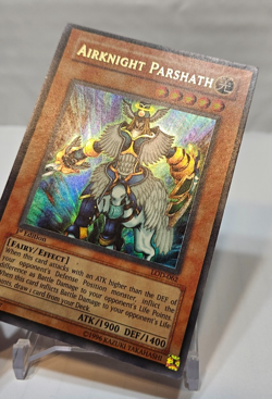 Airknight Parshath LOD-062 Ultra Rare 1st Edition Yugioh 123 - Image 3