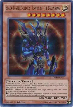 Yugioh! LP Black Luster Soldier - Envoy of the Beginning - DUSA-EN053 - Ultra Ra - Image 1