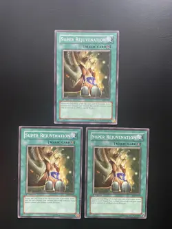 Yugioh Super Rejuvenation LOD-047 1st Edition Common HP X3 - Image 1