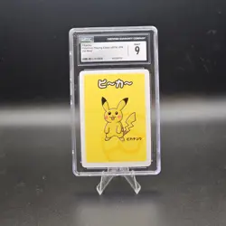 Old Maid Japanese Pokemon Center Red Back 2019 Promo Playing Card - Pikachu - Image 1