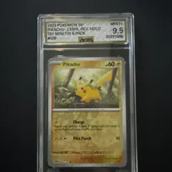2023 Pikachu Rev Holo #025 Pokemon Card 151 Mini Tin AGS 9.5 - Image 1
