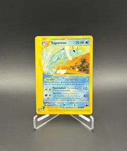 Pokemon Card 2003 Skyridge Vaporeon #24/144 Rare Non Holo - Image 1
