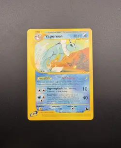 Pokemon Card 2003 Skyridge Vaporeon #24/144 Rare Non Holo - Image 3