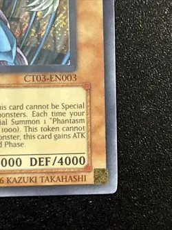 Raviel Lord of Phantasms Limited Edition Yu-Gi-Oh TCG Card CT03-EN003 - Image 4