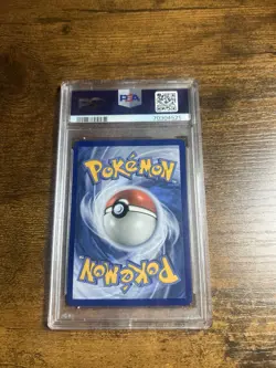 POKEMON CARD CHARIZARD Rev Foil 10 POKEMON GO STAMP #10 GRADED PSA 8 - Image 2
