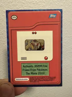 2000 Topps Pokemon Authentic 35MM Film Frame M02-Film Frame Card - Image 2
