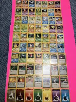 70/102 1999 Wizards Pokemon Base Set, Includes All Common &Uncommon Cards NM-HP - Image 1