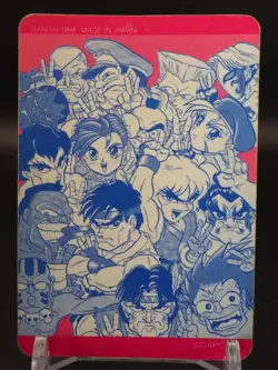 Ryu & Ken Street Fighter II Trading Card 1 CAPCOM TCG Holo BANDAI Japanese A656 - Image 2