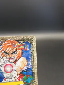 Ryu & Ken Street Fighter II Trading Card 1 CAPCOM TCG Holo BANDAI Japanese A656 - Image 4