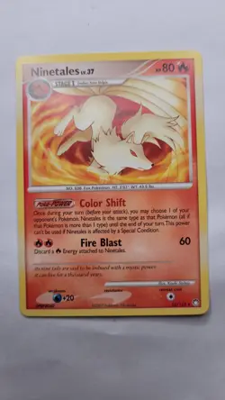 Ninetales 32/123 Rare Pokemon Card Mysterious Treasures NM - Image 1