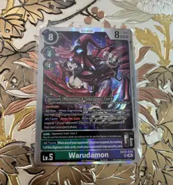 Digimon Card Game Warudamon EX10-019 SR Sinister Order - Image 1