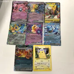 Jumbo/Oversized Pokemon Cards w/M Blaziken EX, Charizards & Pikachus! - Image 3