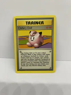 Clefairy Doll 70/102 - Base Set - Pokemon Trading Card Game - NM - Image 1
