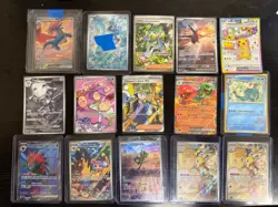 Lot of 100 Pokemon Cards ($400 VALUE - 25% OFF) - SIR, IR, Rare, etc - Image 1