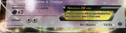 Pokemon TCG Mewtwo EX Jumbo Oversized 2012 B&W Next Destinies Rare Card 54/99 NM - Image 2