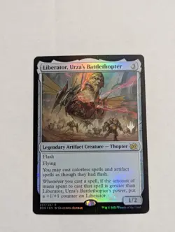 Liberator, Urza's Battlethopter Promo Pack: the Brothers' War Foil - Image 1