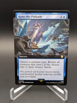 Raise the Palisade (Extended Art) Commander: the Lord of the Rings: Tales of... - Image 1