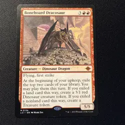 Bonehoard Dracosaur The Lost Caverns of Ixalan Regular 134 NM - Image 1