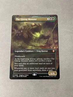 MTG - The Gitrog Monster - Borderless Non-foil - Bloomburrow Commander NM - Image 1